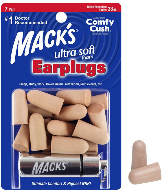 맥스 울트라 귀마개 14개입 + 메탈 케이스, 1세트, 1개