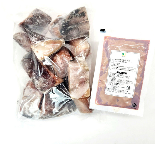 국내산 냉동 손질 아귀 아구 찜 탕 용 (찜소스증정), 1개, 1kg