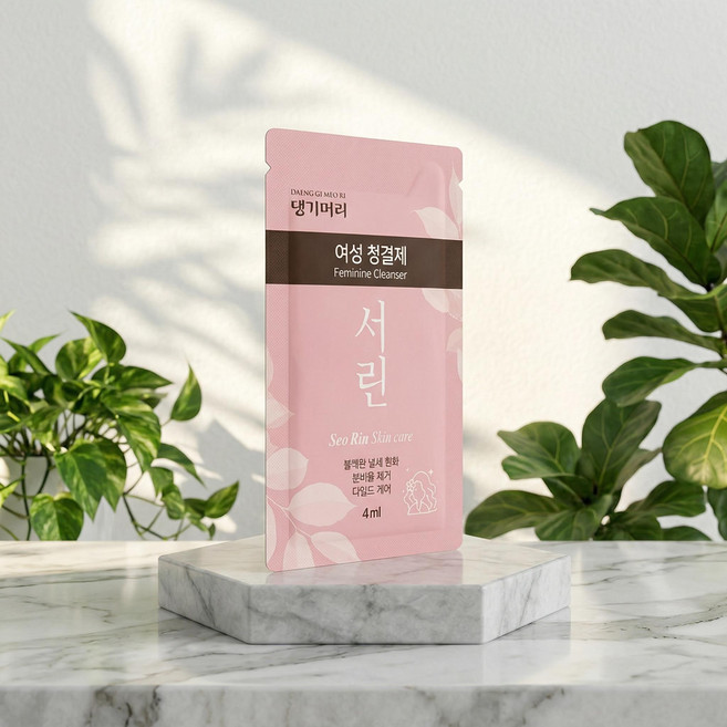 서린 여성청결제 4ml x 100개 일회용 여행용 호텔용 업소용