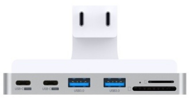 (위즈플랫) WIZ-UC70IMAC (USB허브/7포트/멀티포트) ▶ (무전원/USB3.0) ◀, 1개