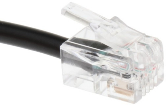 호환 25cm/08ft 전화 RJ9 수 2 암 4P4C 커넥터 어댑터 분배기 연장 케이블 RJ9 전화 연장 케이블 라인