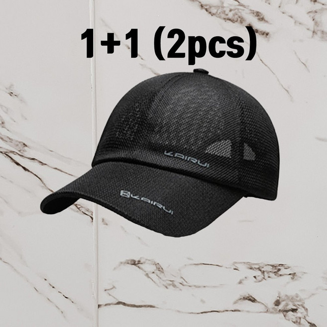 벨카마 1+1 블랙 여름 낚시 등산 캡모자 챙모자 운동 시원한 캠핑 러닝