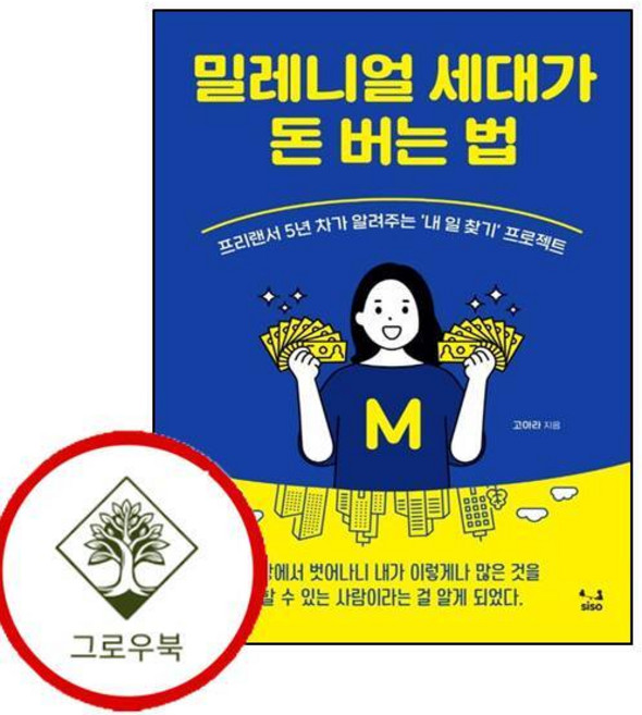 밀레니얼 세대가 돈 버는 법 : 프리랜서 5년 차가 알려주는 ‘내 일 찾기’ 프로젝트, SISO, 고아라