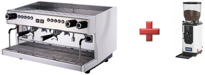 NEW 씨메 CIME-CO-00-ZERO 2그룹 반자동 커피머신 + 안핌 그라인더 SCODY2 슈퍼 카이마노 온디멘드2 전자동 그라인더 / 서울 경기 인천 무료 설치