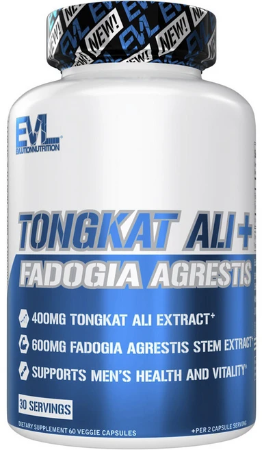 EVLUTION Nutrition 통캇 알리 + 베지 캡슐, 1개, 60정 - 쿠팡