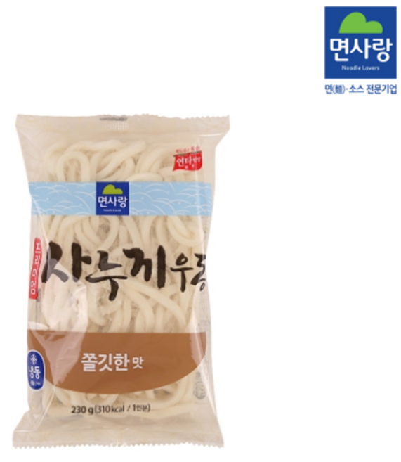 면사랑 사누끼우동 쫄깃한맛, 14개, 230g