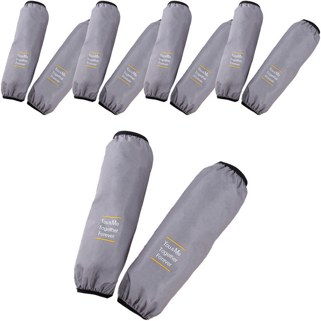 저스트픽 작업용 방수 팔토시 5세트, 그레이