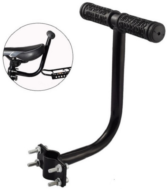 자전거 보조 손잡이 고무 그립 안장 유아 어린이손잡이, BI171.선택 - 자전거 보조 손잡이, 1개