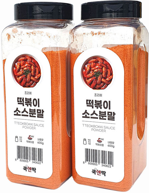떡볶이 소스분말 600g 2개