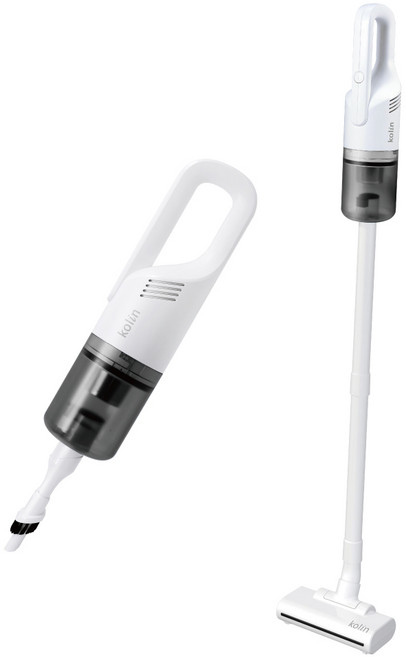 Kolin 手持直立兩用旋風吸塵器, 太空灰, KTC-UD3092
