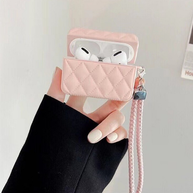 HS&D 쿠션 에어팟 케이스, 에어팟 4세대, 핑크, 1개