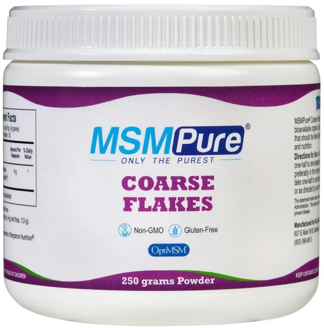 Kala Health 칼라 헬스 MSM퓨어 거친 MSM 분말 조각 무맛, 1개, 250g - 쿠팡