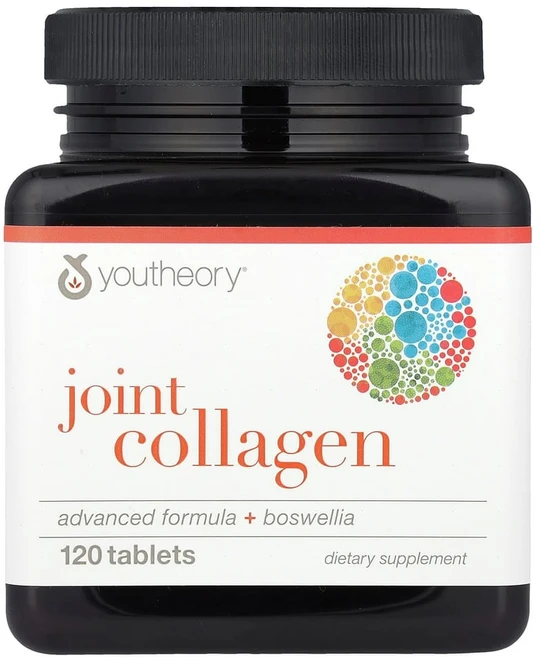 유씨어리 조인트 콜라겐 600mg 어드밴스드 보스웰리아 퀘르세틴 강황 계피 120정, 1, 1개 - 쿠팡