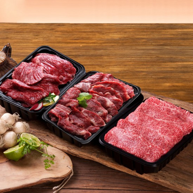 [산들한우] 1++등급 특수모듬구이 500g, 없음, 1개