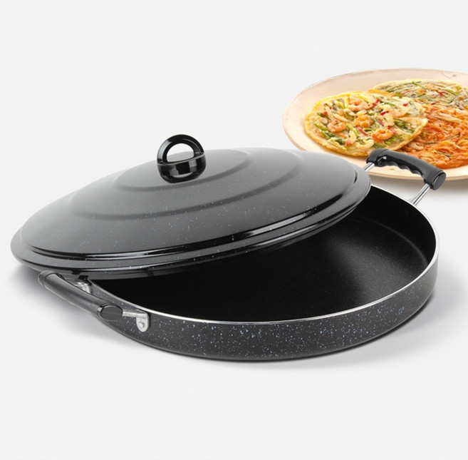 국산 가정용 닭갈비 철판구이 부침개 후라이펜 전판 40cm, 1개