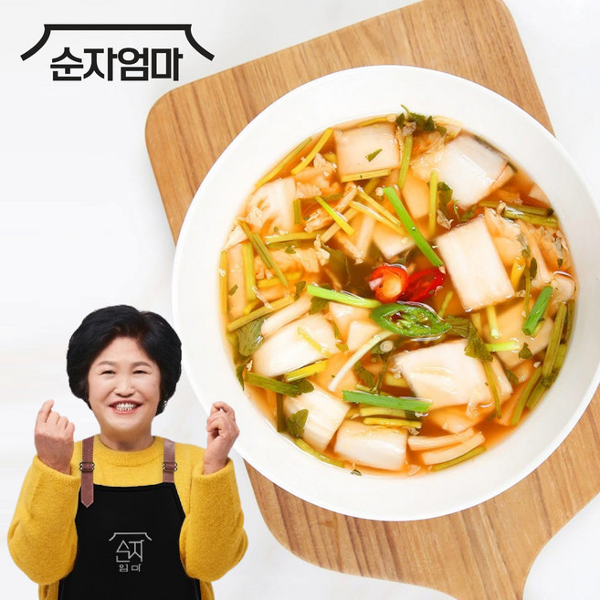 순자엄마 국산 시원한 나박김치 물김치, 1개, 2kg