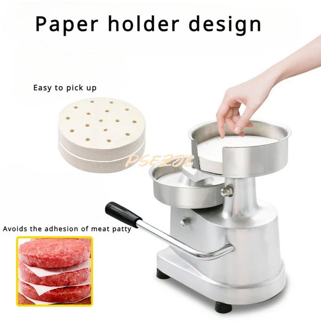 햄버거 패티 치킨 130MM 쇠고기 기계 버거 150MM 100MM 프레스, JKH 100