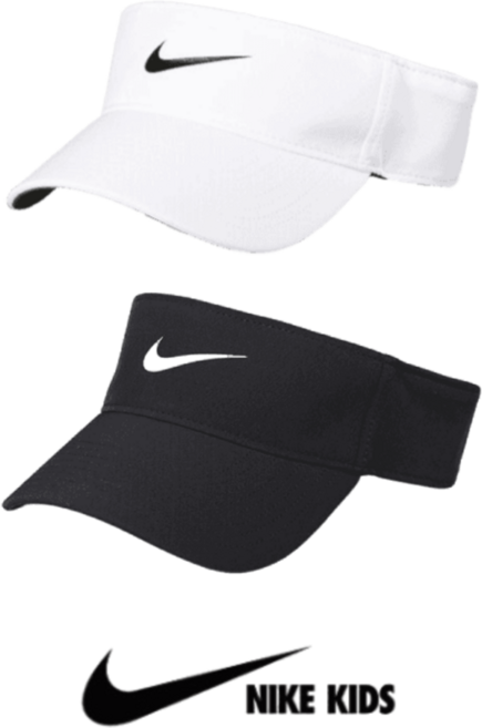 [백화점 매장판] 나이키 키즈 선바이저 자외선차단 햇빛가리개 선캡 썬캡 썬바이저 여아 남아 공용 모자