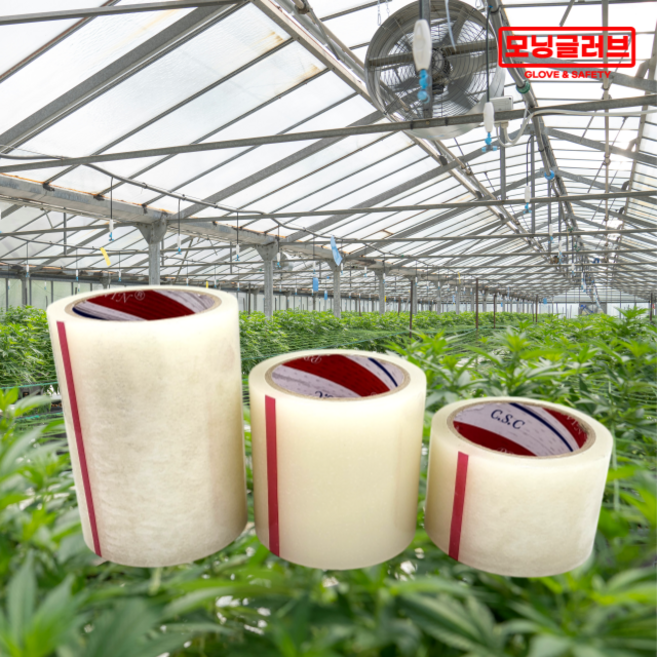 대영 비닐하우스 보수 테이프 방수 천막 텐트 70mm x 20M, 폭 140mm x 길이 20M, 1개