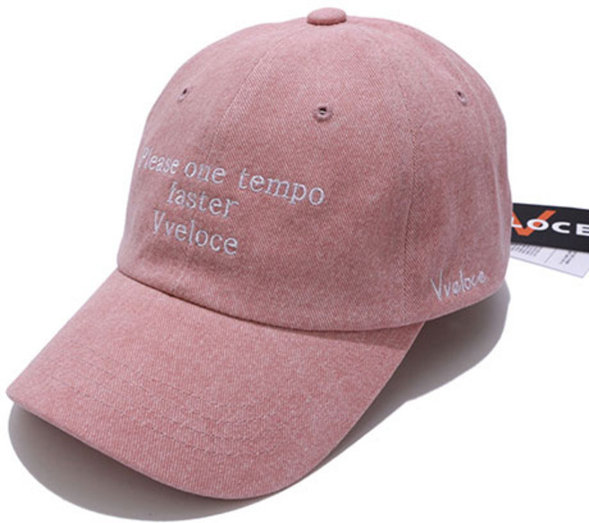 뷔벨로체 PV 로우핏 볼캡 핑크 W