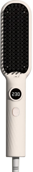 多功能直髮梳 電熱梳 造型梳, 1個, X - 351卡其色