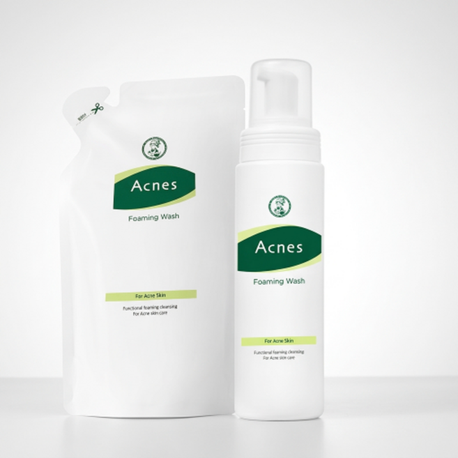 아크네스 포밍워시 200mL 리필 기획 (+리필200ml+포하오일2mL2매), 1개
