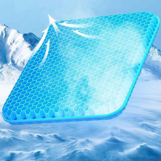 방석 쿨 의자 냉감 젤리 통풍 벌집모양 16928pc 1(EA)