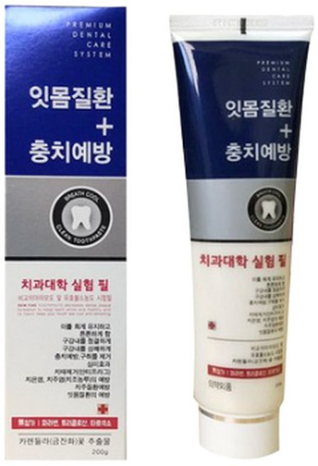 잇치 치약 잇몸에 좋은 시린이 잇몸질환 염증 치약 2개, 120g