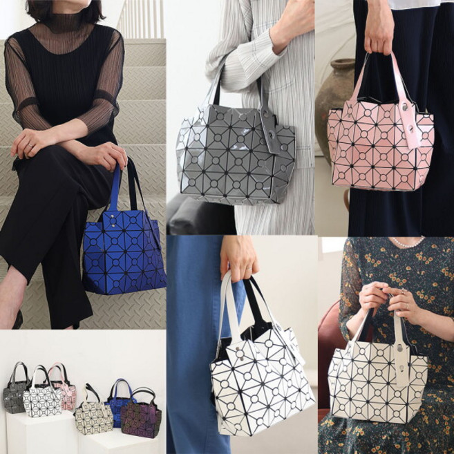 [쉬즈마담] A42417 보자마자 반응폭발 입체 큐브 2단 도트백