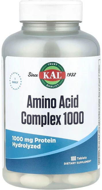 KAL 아미노산 복합체 1000 1000mg 100정, 2개, 2개 - 쿠팡
