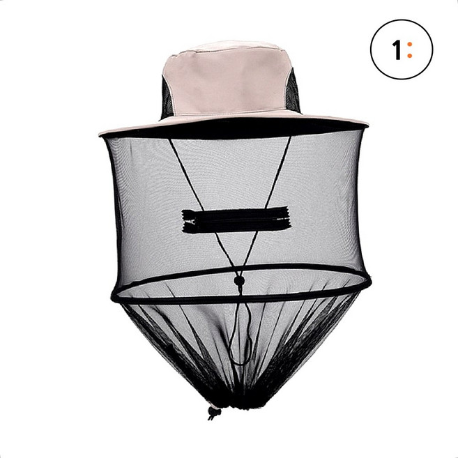 양봉 농사 밭일용 벌초 모기 방충망 모자 햇빛차단