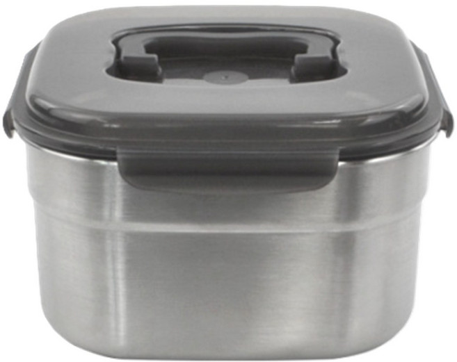 키친아트 스텐김치통 정사각 4.7L, 1개