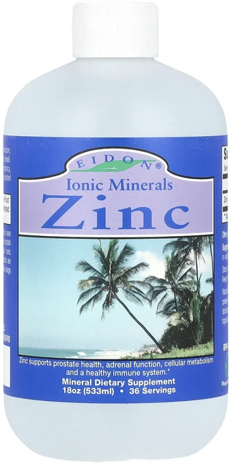 단백질 비타민 철분 마그내슘 칼슘 Eidon Ionic Minerals 아연 533ml(18oz)(1회 제공량당 7.5mg) 고루고루섭취해주세요, EidonIonicMinerals아연533ml18oz1, 1개, 533ml - 쿠팡