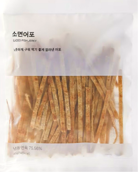 한진식품 소면 어포, 1개, 45g