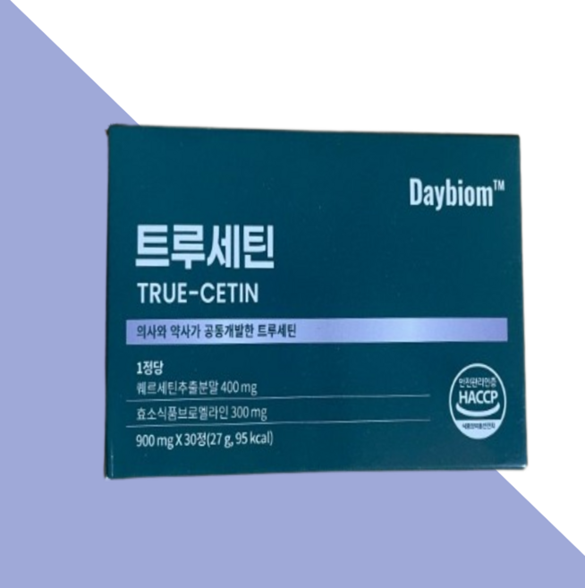 자연새긴 트루세틴 브로멜라인 퀘르세틴 900mg, 2박스, 30정