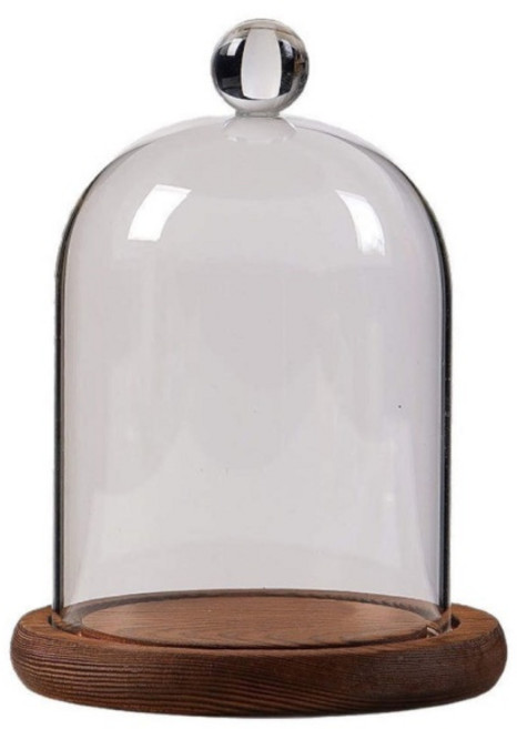 고급 캔들 뚜껑 선물용 투명 촛불끄기 두꺼운 양초 작은 구슬 7x10 블랙 페인트, 작은 구슬 상단 7x10 유리