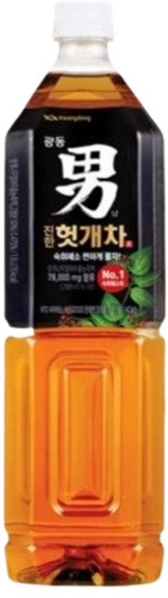 광동 진한 헛개차 1.5L 숙취해소 음료, 1개