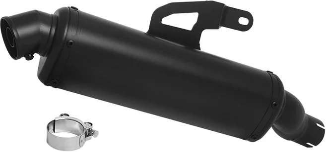 TRIUMPH Scrambler400X 스크램블러 400X 2024 오토바이 배기 시스템 탈출 블랙 머플러가있는 중간 링크 파, 01 Type A