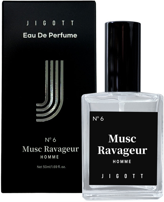 No.6 지고트 뮤스크 라바줴 옴므 오 데 퍼퓸 남자 향수, 50ml, 1개