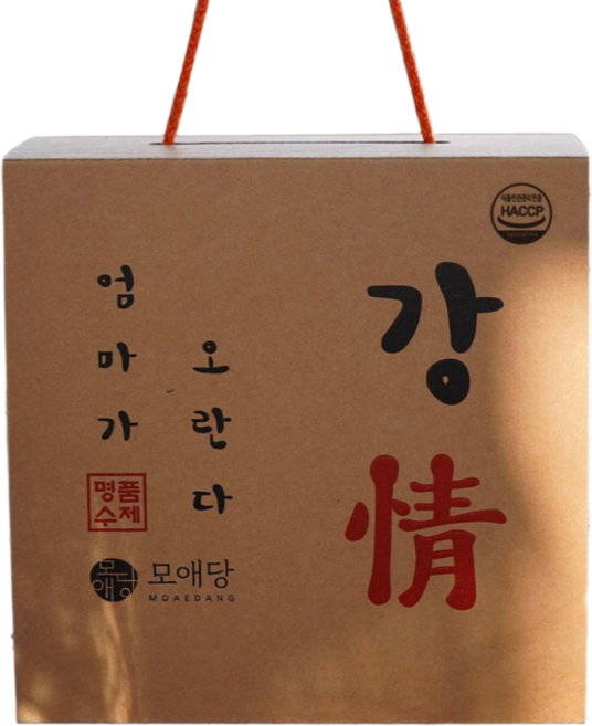 [선물세트] 엄마가 오란다 촉촉한 수제강정 선물형, 276g, 2박스