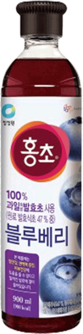 홍초 블루베리 음용식초, 900ml, 2개