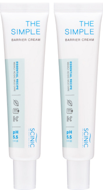 [블리샵][1+1] 싸이닉 더 심플 베리어 크림 40ml, 25.8.5, 2개