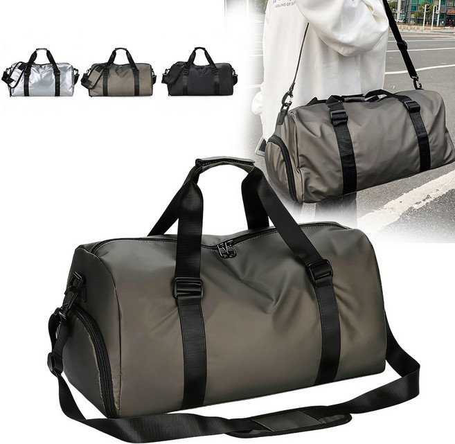 ZOZI 보스턴백 남녀공용 헬스가방 대용량 스포츠 숄더백 더플백 건습 분리 수납 신발가방 여행용 짐백
