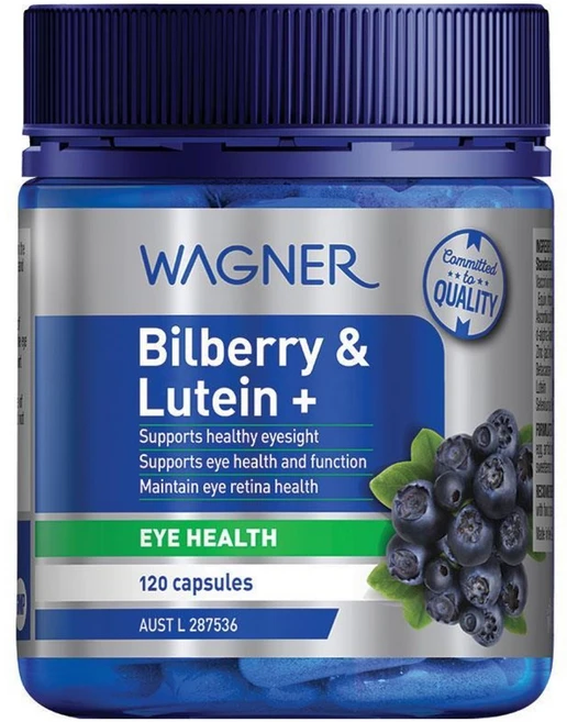 Wagner Bilberry & Lutein+ 120 Capsules, 1개, 120정 - 쿠팡