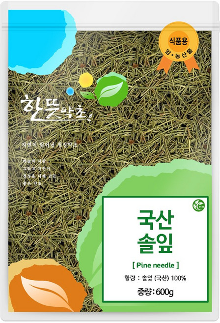 신영몰 국산 솔잎 소나무잎 국내산 건조 송엽, 1개, 600g