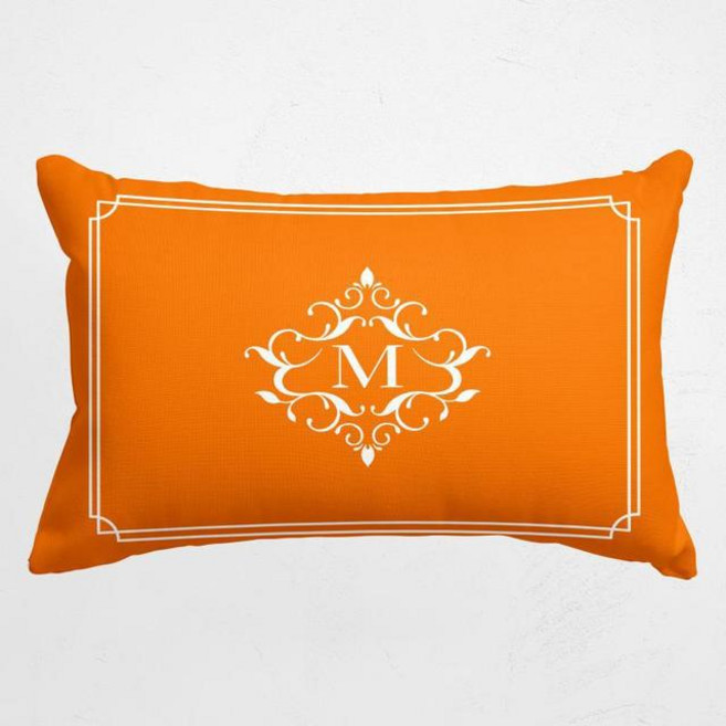 등받이쿠션방석 명상 좌식 높이 스툴 오렌지색 쿠션커버 베개장식 야외캠핑 디자인쿠션 30x50cm