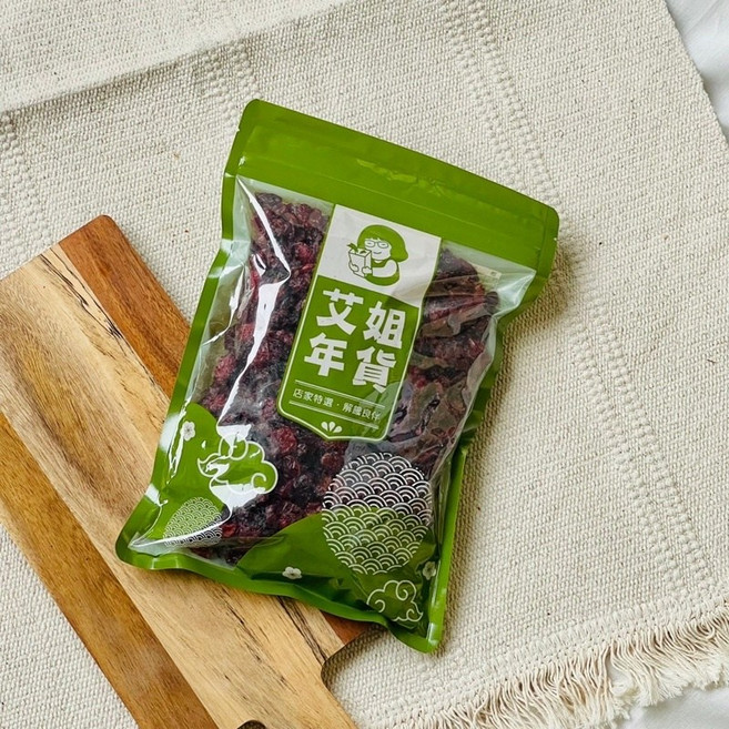 艾姐年貨 蔓越莓乾, 1個, 蔓越梅乾600g