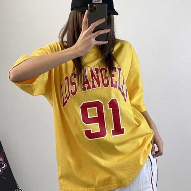 [주식디디댄스] 91 힙합 반팔 데일리 댄스복 공연복 무대복 힙합의상 축제의상