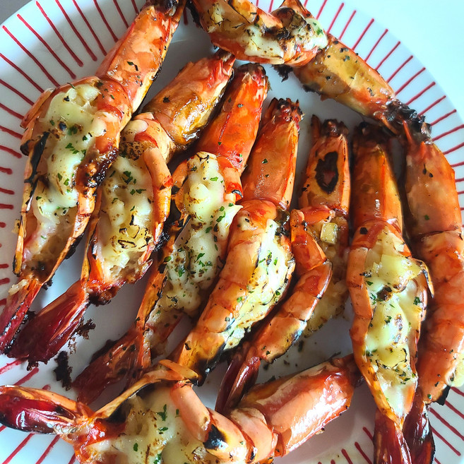 수산잇츠 치즈 블랙타이거 새우 5미 에어프라이어 새우구이 새우치즈구이, 1개, 200g