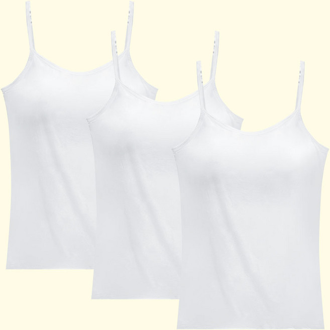 아이엠속옷 주니어 브라런닝 3매세트 일체형패드